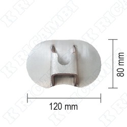 PORTELLINO TIPO BRAVO INOX MODELLO VECCHIO