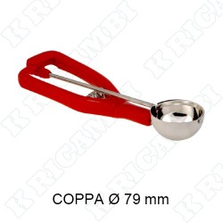 PORZIONATORE NYLON COPPA INOX Ø 79 MM