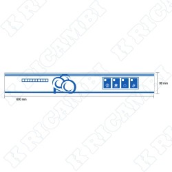 DECALCOMANIA TIPO LABOTRONIC 40 60 - 60 90