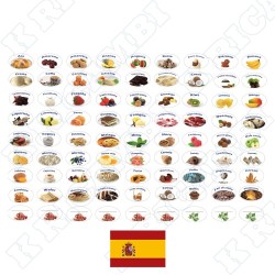 81 ETIQUETAS GUSTOS ESPAGNOLES