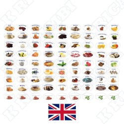 81 LABEL TASTES IN ENGLISH