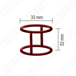 GUARNIZIONE PISTONE CENTRALE SILICONE