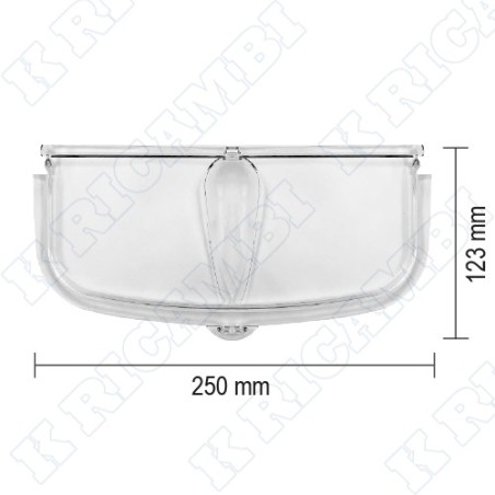 COPERCHIETTO TIPO BRAVO 250 X 123 mm