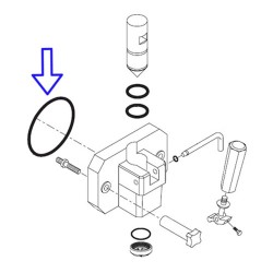 O-RING PORTELLINO SCARICO Ø 102 mm SERIE VECCHIA