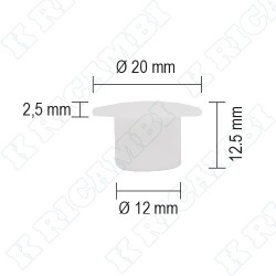 DISTANZIALE FRONTALE AGITATORE TIPO FRIGOGELO ICETECH